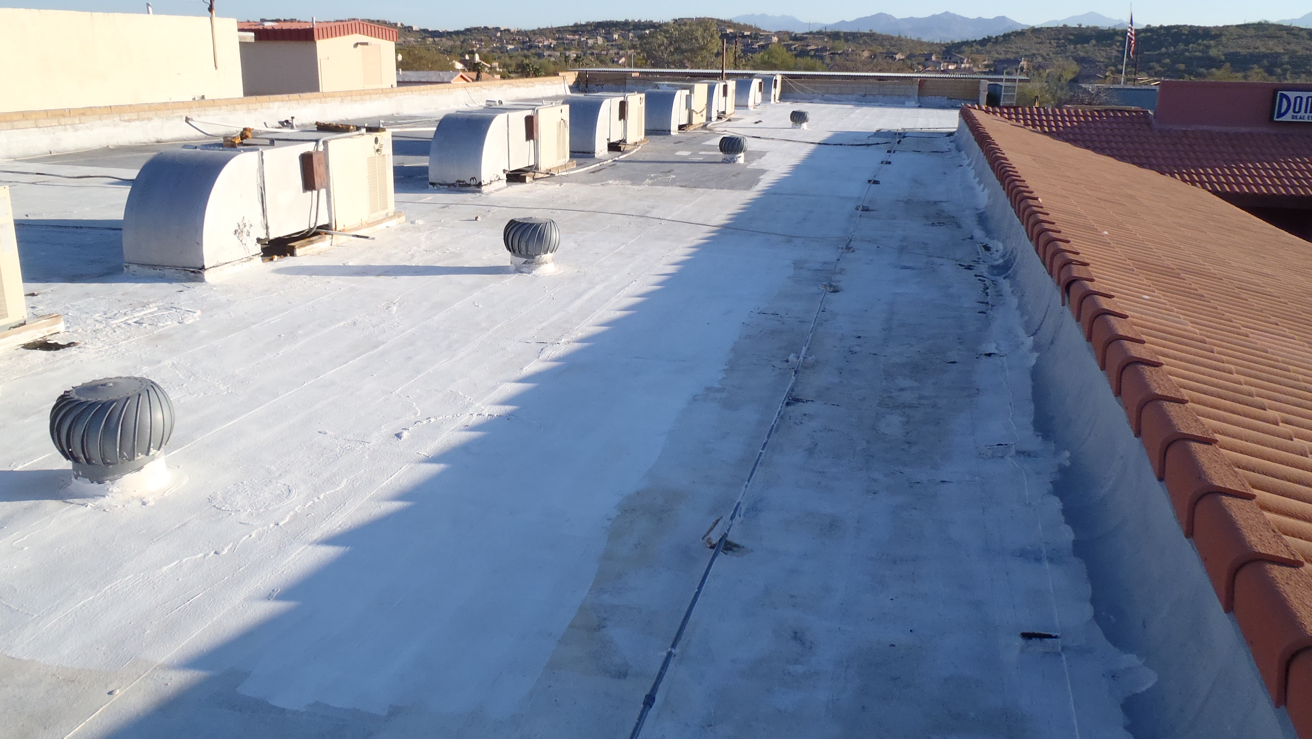 Roof in need of an Arizona Commercial Roof maintenance plan