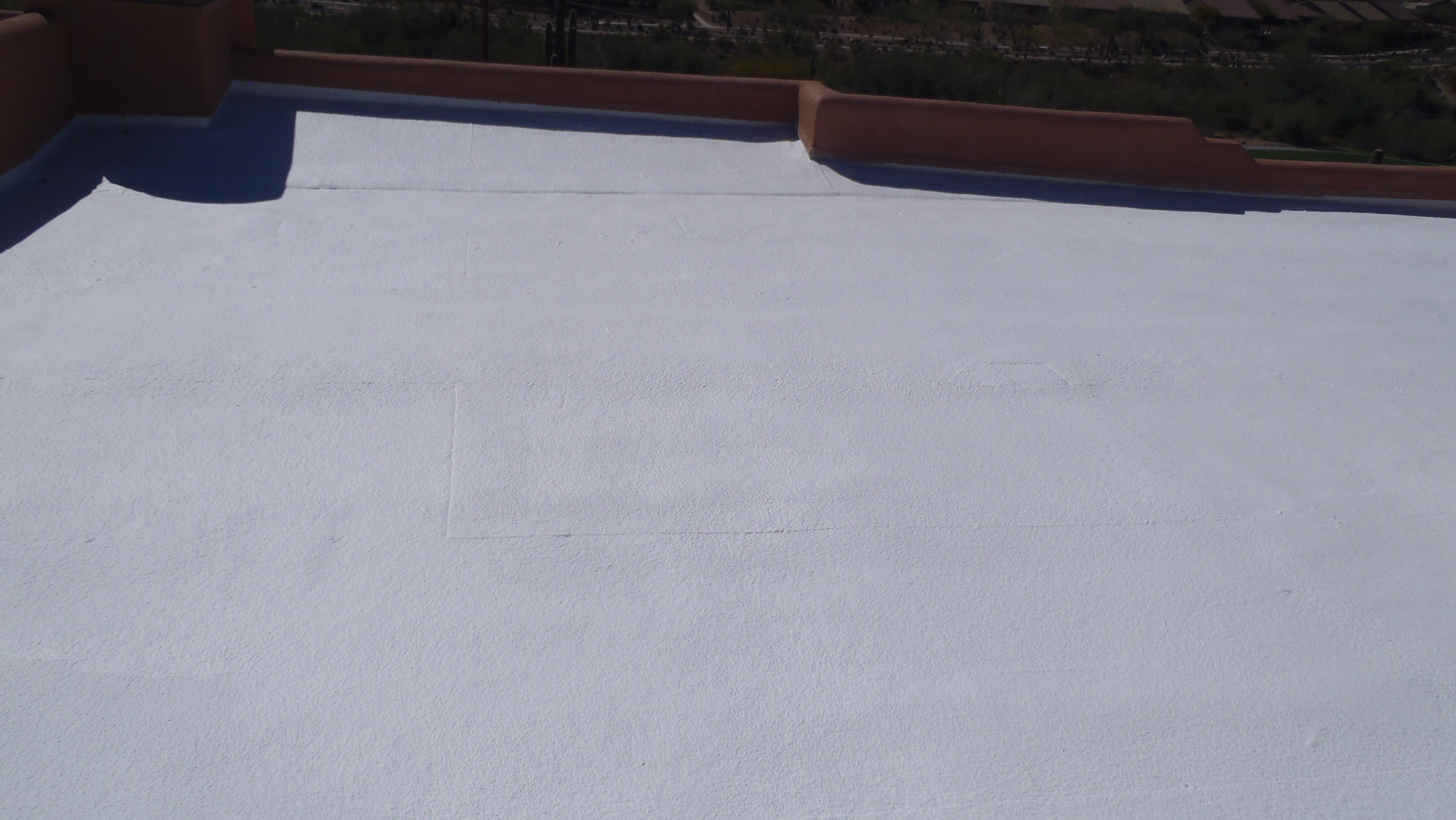 Roof coating installation in Scottsdale, AZ